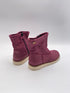 EB laarsjes paars/ roze glitter